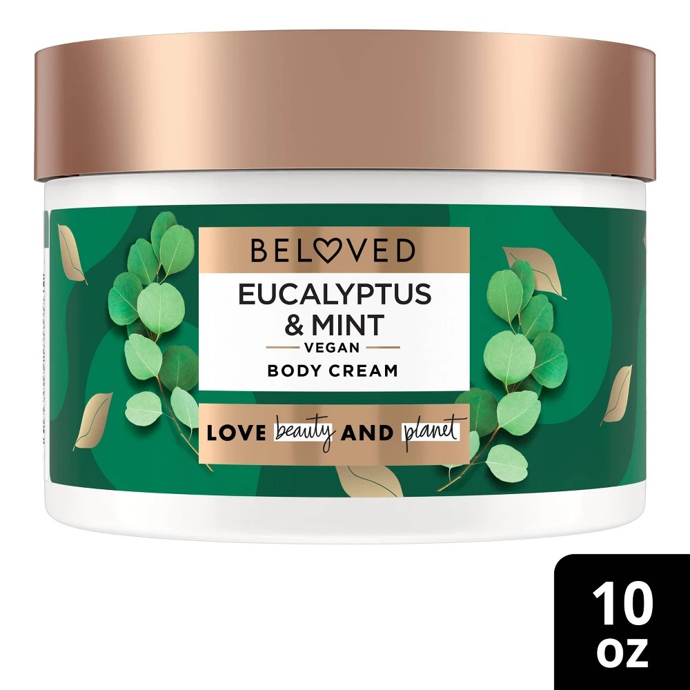 Beloved Eucalyptus & Spearmint Body Cream 10oz - Bellso